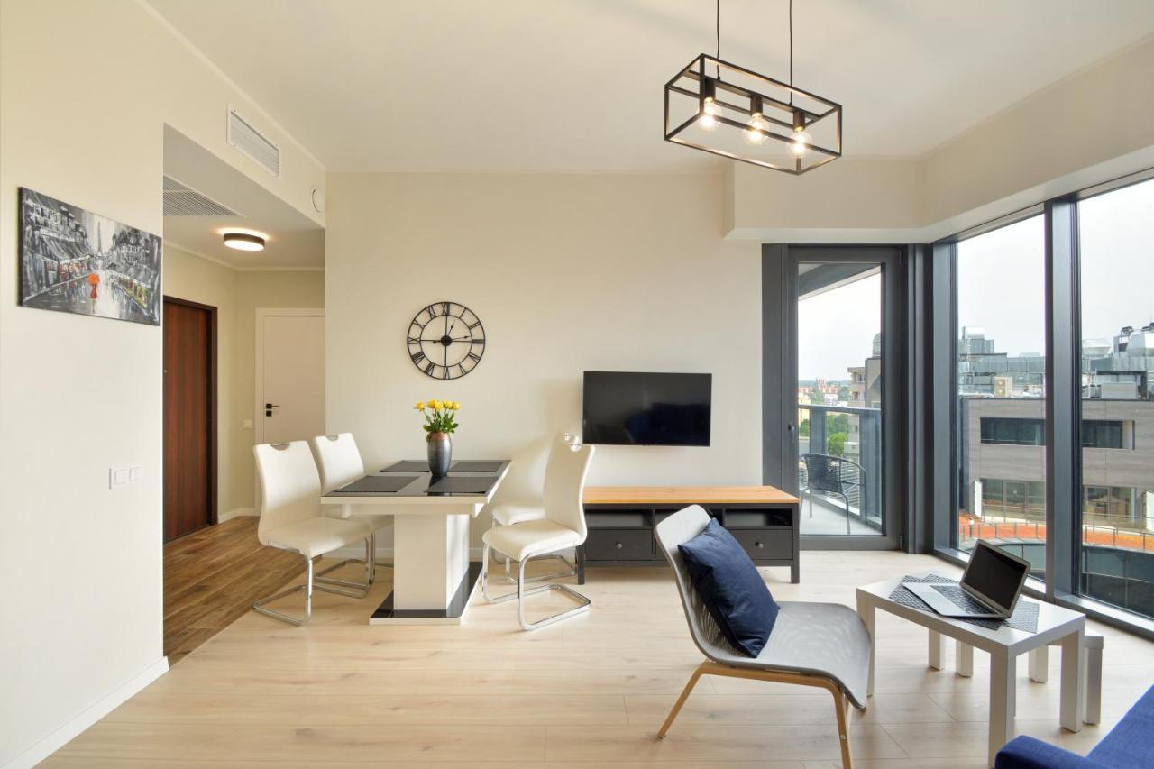 Hanza Tower Apartamenty Szczecin Ngoại thất bức ảnh