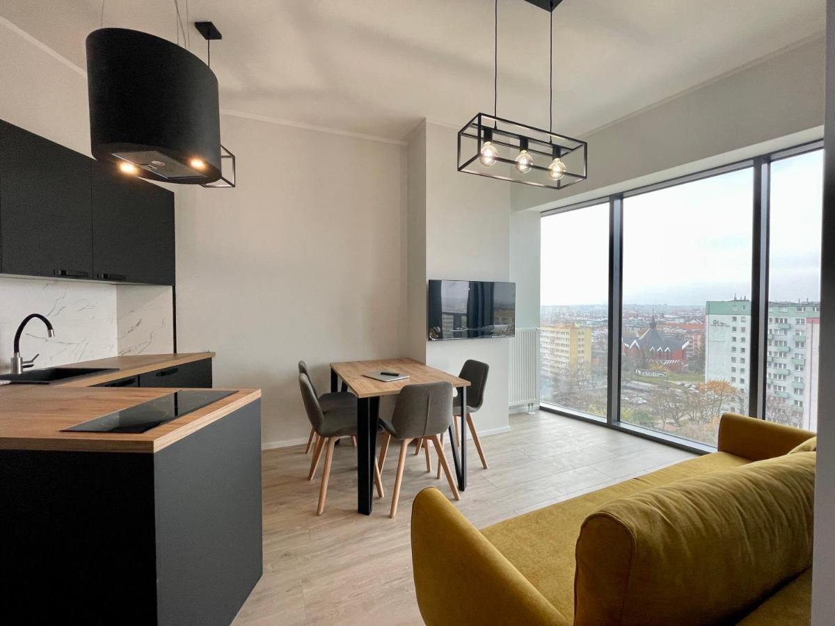 Hanza Tower Apartamenty Szczecin Ngoại thất bức ảnh